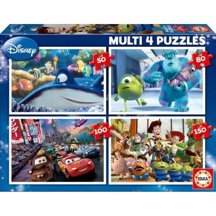 Disney Pixar Multi puzzle 50-80-100-150db-os termékfotója