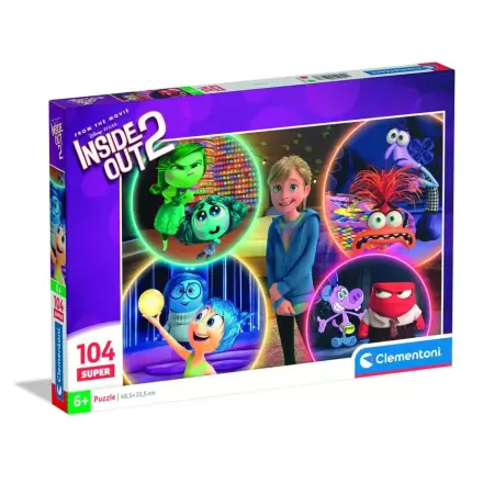 Disney Pixar Inside Out 2 super puzzle 104db-os termékfotója