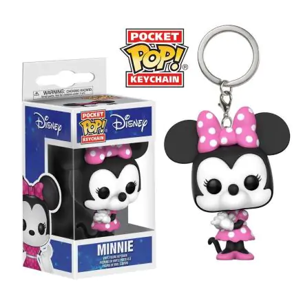 Disney Funko Pocket POP! Vinyl kulcstartó Minnie egér 4 cm termékfotója