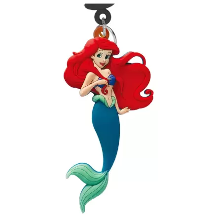 Disney Princess Soft Touch Ariel PVC cipzárdísz/táskadísz termékfotó