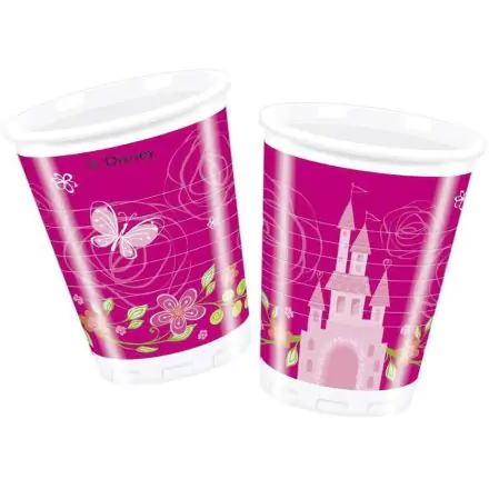 Disney Princess Summer Palace, Hercegnők műanyag pohár 8 db-os 200 ml termékfotó