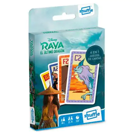 Disney Raya and the Last Dragon 4 in 1 kártyajáték termékfotó