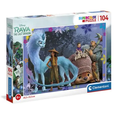 Disney Raya and The Last Dragon puzzle 104db-os termékfotó