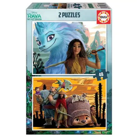 Disney Raya and the Last Dragon puzzle 2x48db-os termékfotó