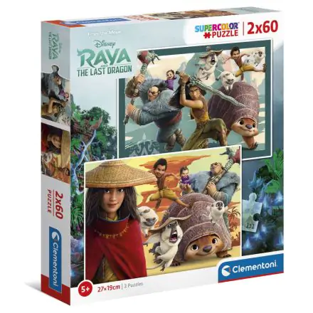 Disney Raya and the Last Dragon puzzle 2x60db-os termékfotó