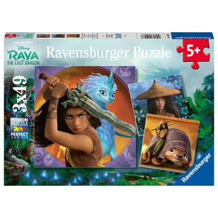 Disney Raya and the Last Dragon puzzle 3x49db-os termékfotó