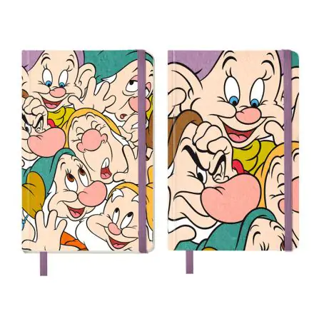 Disney Seven Dwarfs Together keményfedeles füzet termékfotó