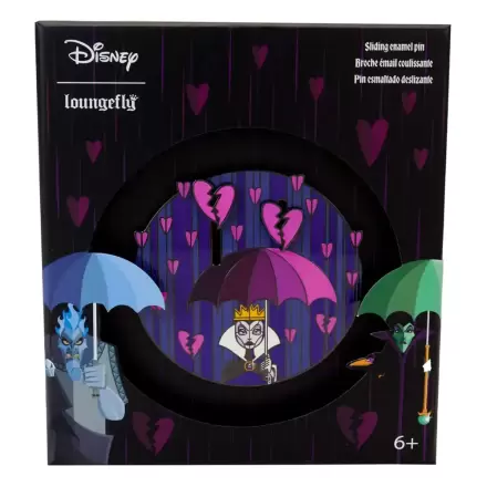 Disney Sliding Villains Curse your hearts zomácozott kitűző Limitált kiadás 8 cm termékfotója