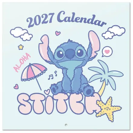 Disney Stitch 2027 fali naptár 30 x 30 cm termékfotó
