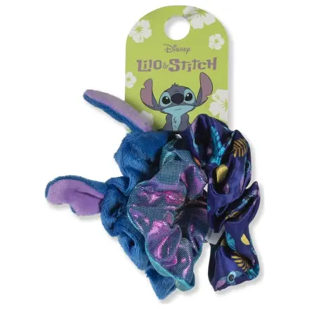 Disney Stitch 3 db-os scrunchie hajgumi csomag termékfotó