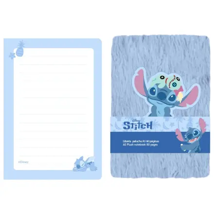 Disney Stitch A5 plüss jegyzetfüzet termékfotó