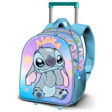 Disney Stitch Aloha 3D gurulós táska 31cm termékfotó