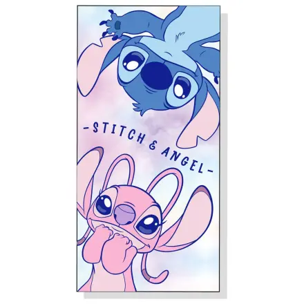 Disney Stitch & Angel mikroszálas strandtörölköző termékfotó