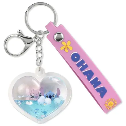 Disney Stitch & Angel Ohana Heart kulcstartó termékfotó