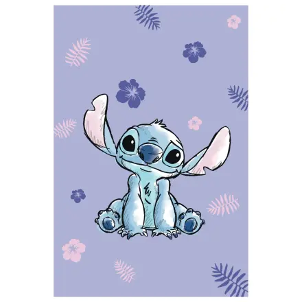 Disney Stitch Blooming mikroflanel takaró 100x150cm termékfotó