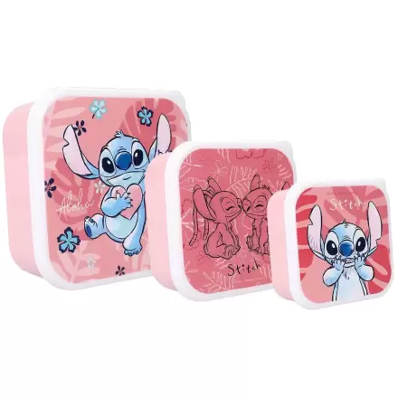 Disney Stitch Bon Appetit! uzsonnás doboz készlet (3in1) termékfotó