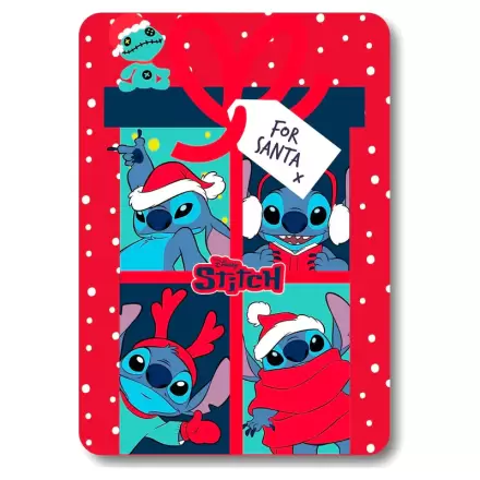 Disney Stitch Christmas polár pléd takaró termékfotója