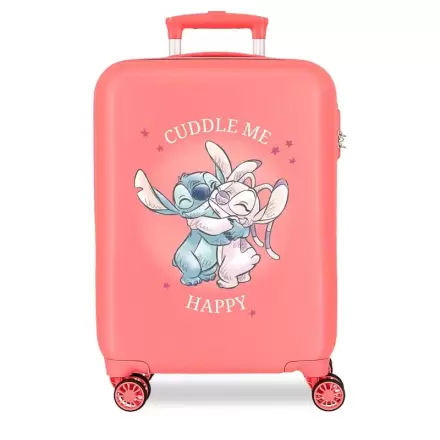 Disney Stitch Cuddle Me Coral ABS táska bőrönd 55cm termékfotó