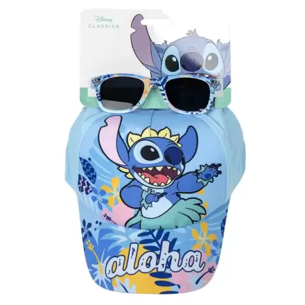 Disney Stitch gyerek baseball sapka és napszemüveg csomag termékfotója