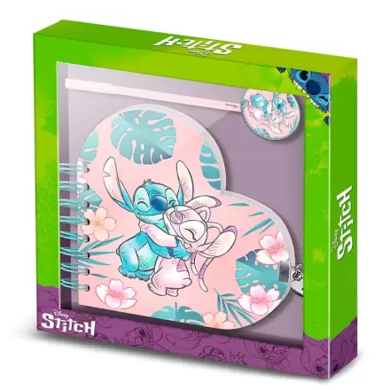 Disney Stitch Heart füzet és toll csomag termékfotója