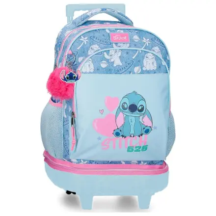 Disney Stitch Hearts gurulós táska 43cm termékfotó