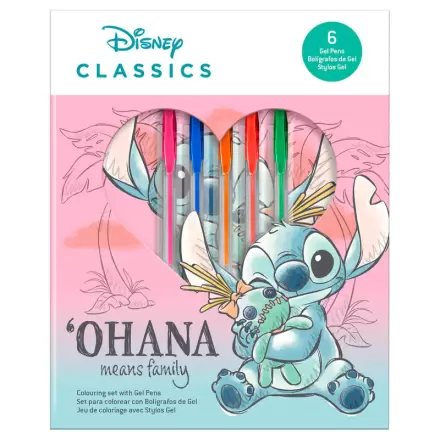 Disney Stitch jegyzetfüzet és 6 db-os zselés toll csomag termékfotója