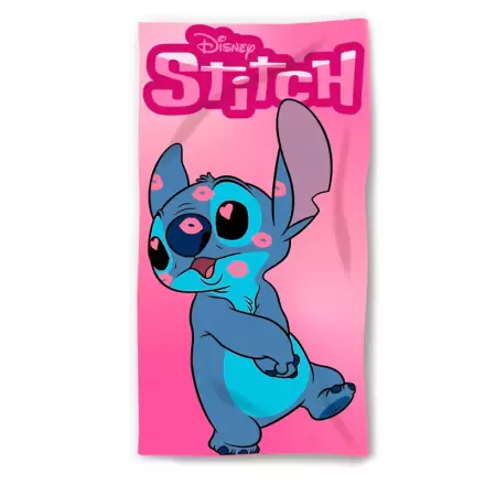 Disney Stitch Kiss pamut strand törölköző termékfotó