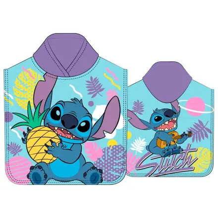 Disney Stitch mikroszálas poncsó törölköző termékfotó