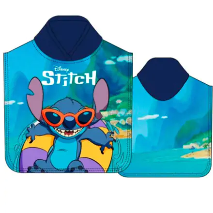 Disney Stitch mikroszálas poncsó törölköző termékfotója