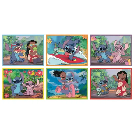 Disney Stitch My First kocka puzzle 3-6-9-12db-os termékfotó
