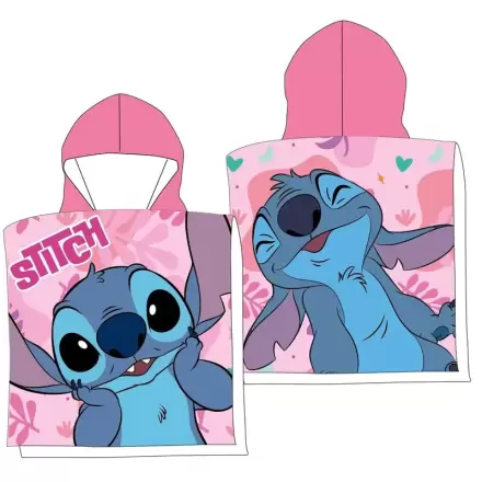 Disney Stitch pamut poncsó strand törölköző termékfotója