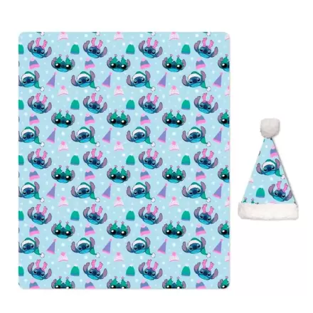 Disney Stitch pléd takaró  és sapka csomag termékfotó