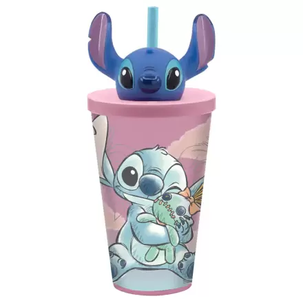 Disney Stitch pohár és 3D topper 500ml termékfotó