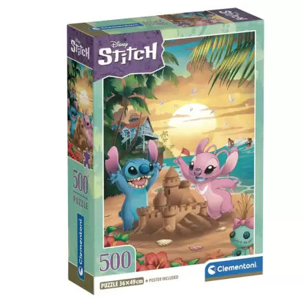 Disney Stitch puzzle 500db-os termékfotója