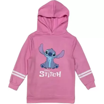 Disney Stitch rózsaszín pulóverruha kapucnival termékfotója