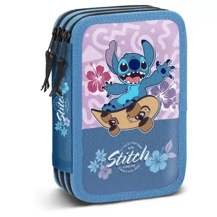 Disney Stitch Skate tripla töltött tolltartó termékfotója