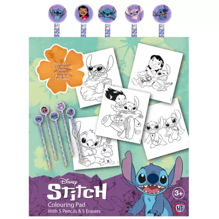 Disney Stitch  színezőkönyv és írószerek termékfotó