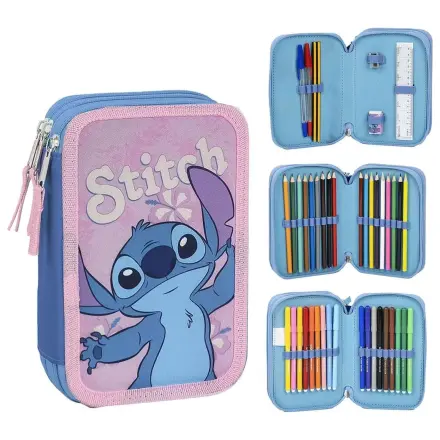 Disney Stitch töltött tripla tolltartó termékfotó