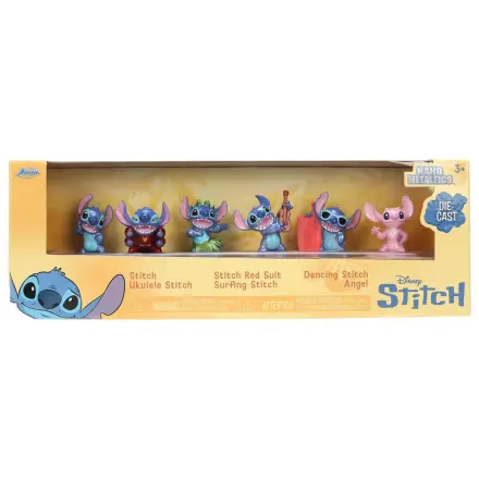 Disney Stitch 6 db-os figura csomag 4cm termékfotó