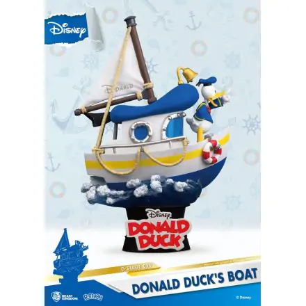 Disney Summer Series D-Stage Donald Duck's Boat PVC Diorama szobor15 cm termékfotó