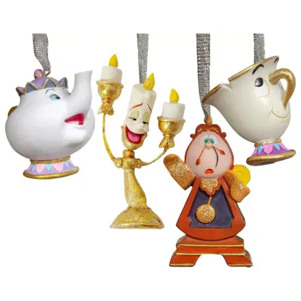 Disney Szépség és a Szörnyeteg 4 db-os függődísz csomag termékfotó