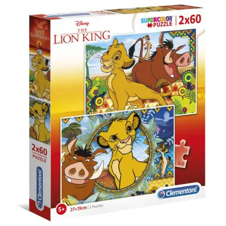 Disney The Lion King puzzle 2x60db-os termékfotója