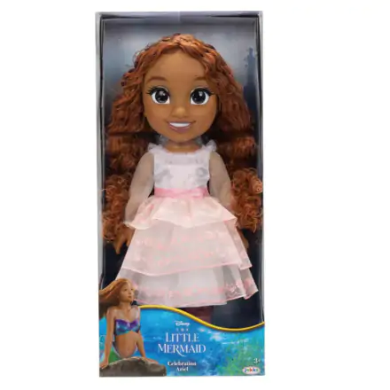 Disney The Little Mermaid pink dress Ariel játék baba 38cm termékfotó