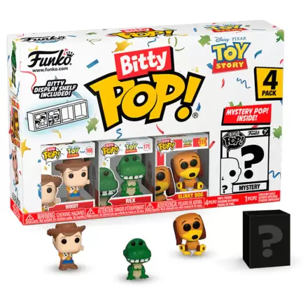 Disney Toy Story Funko Bitty POP 4 db-os figura csomag Woody termékfotója