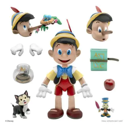 Disney Ultimates Pinocchio akciófigura 18 cm termékfotó