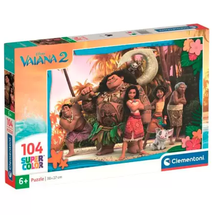 Disney Vaiana Moana 2 puzzle 104db-os termékfotója