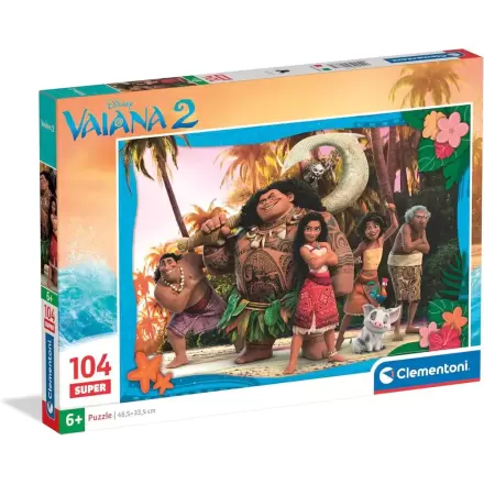 Disney Vaiana Moana 2 super puzzle 104db-os termékfotó