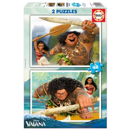 Disney Vaiana puzzle 2x48db-os termékfotója