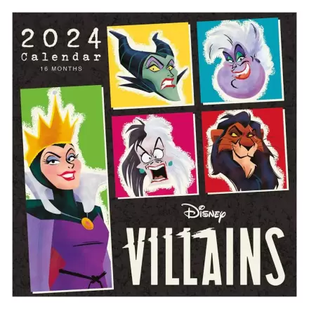 Disney Villains Once I was Alone naptár 2024 termékfotója