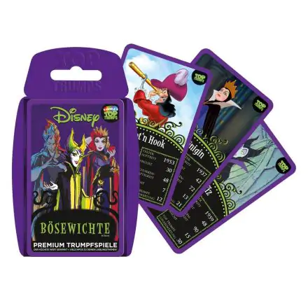 Disney Villains Top Trumps Német nyelvű kártyajáték termékfotó